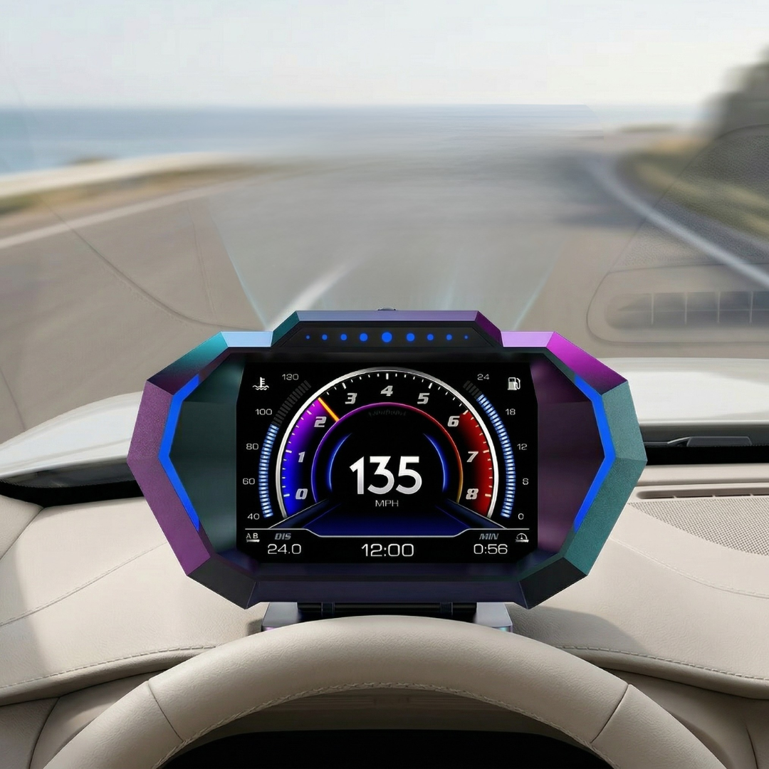 OBD GPS HUD Display For Real-Time Vehicle Monitoring In Your Car