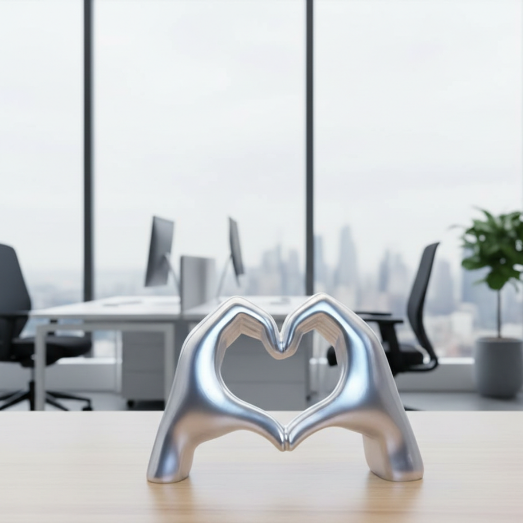 Love Hands Wall Art For Home Or Office Decor And Gift Idea