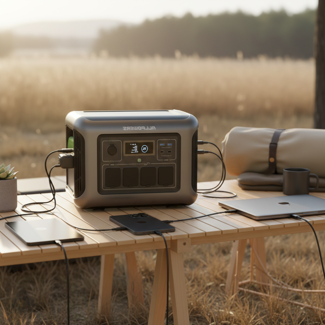 PowerMax Portable Power Station For Reliable Outdoor Energy Supply