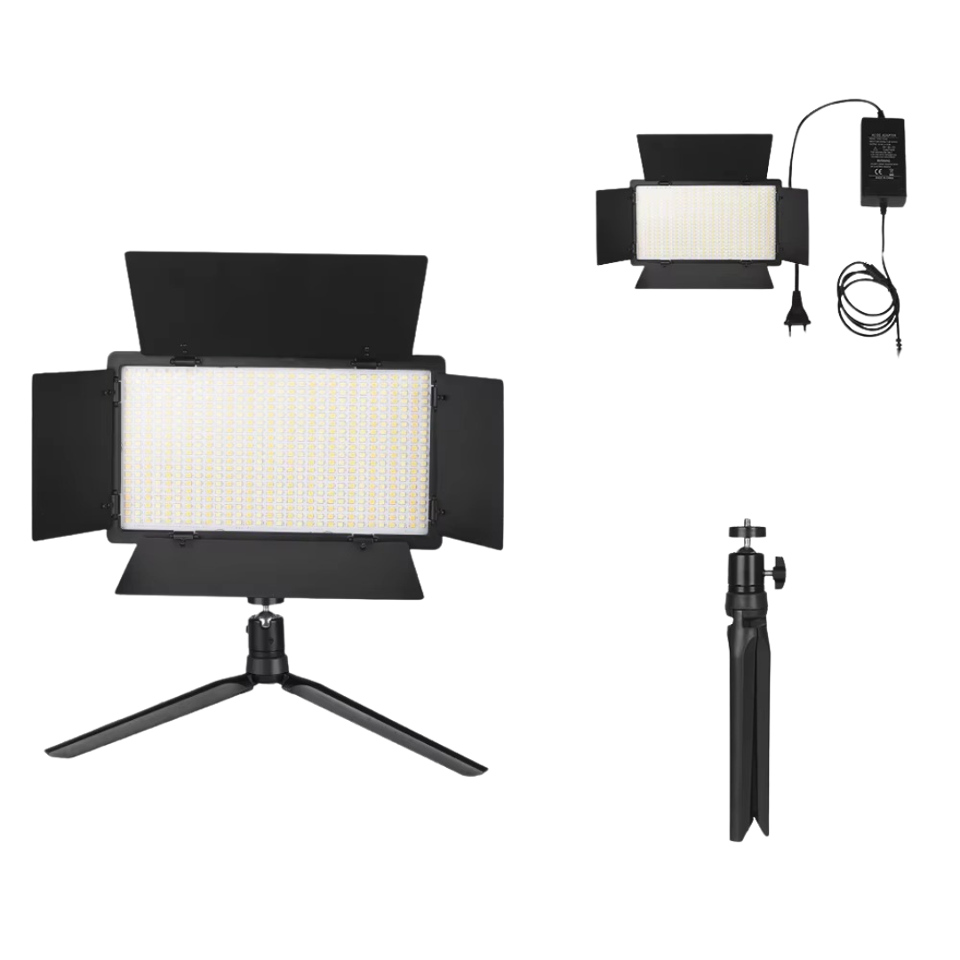U800 LED-Fotostudioleuchte für Videoaufnahmen und Streaming