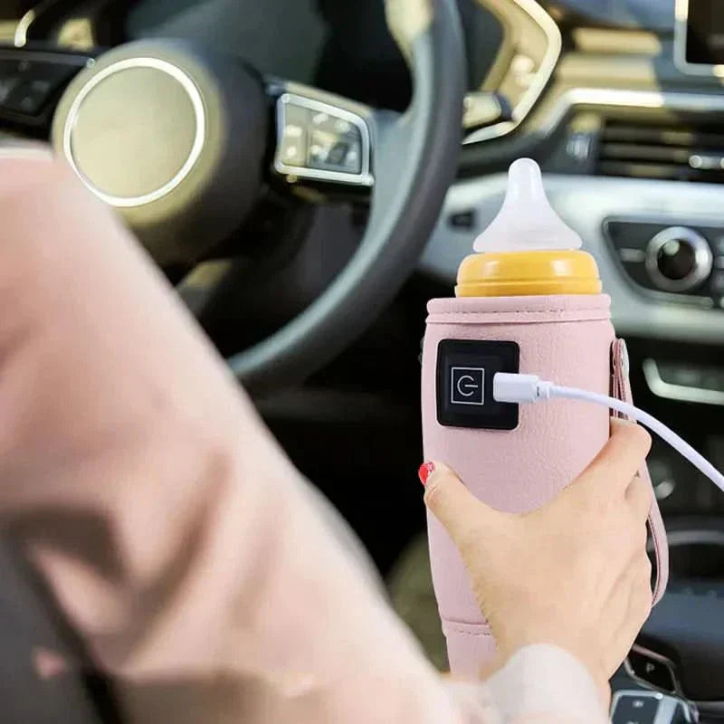 CosySip USB podgrzewacz do butelek do mleka w podróży dla zapracowanych rodziców