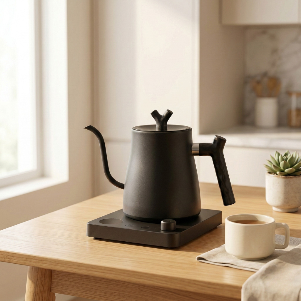 Precision Brew Gooseneck Kettle With Temperature Control