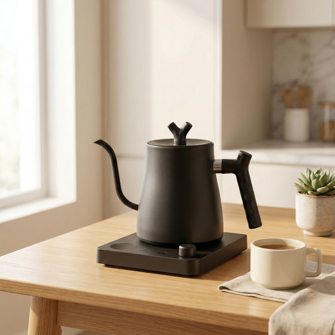 Precision Brew Gooseneck Kettle With Temperature Control