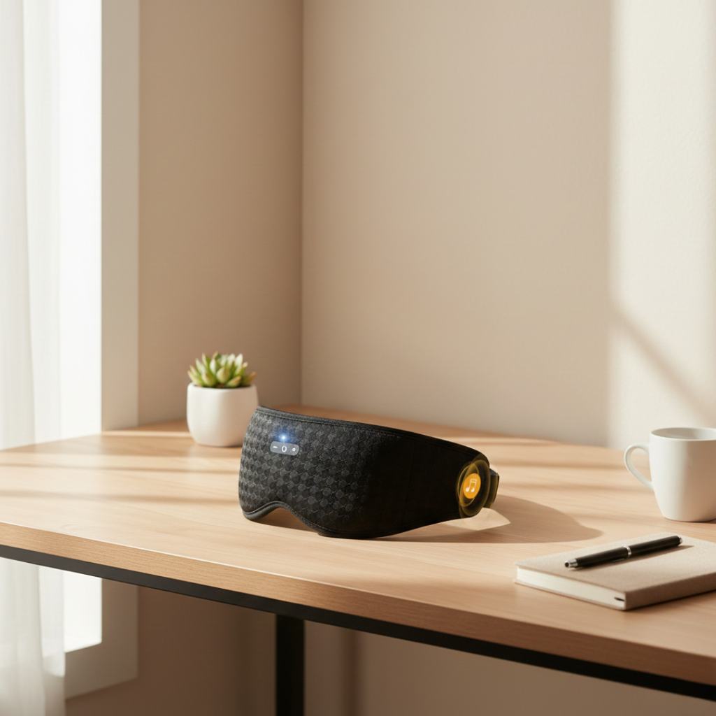 Bluetooth med lyd øjenmaske rejsetilbehørspakke