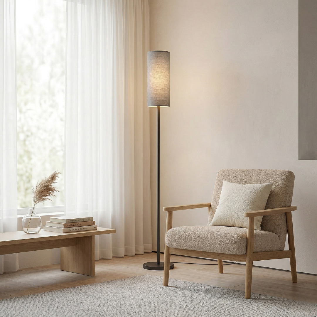 Ev Dekoru İçin Renkli Modern Ayarlanabilir Yer Lambası