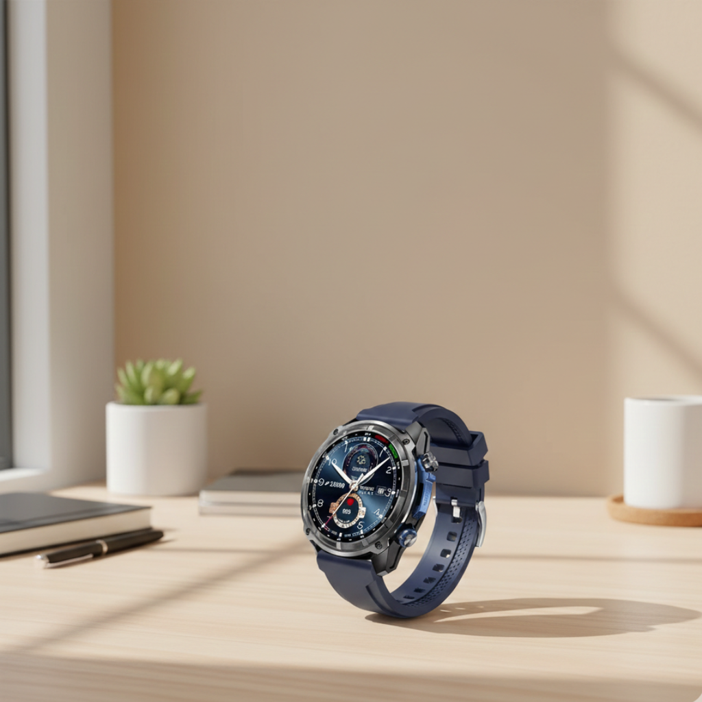 Smartwatch GPS do użytku na zewnątrz z mapami offline, wodoodporny zegarek sportowy