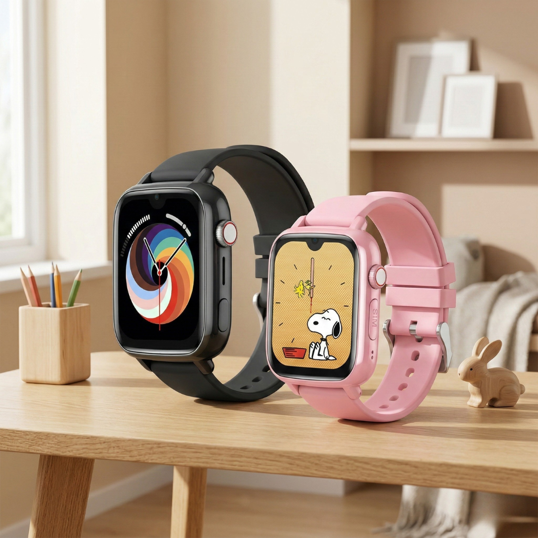 Kinder 4G GPS-Smartwatch mit sicherer Standortverfolgung für Eltern