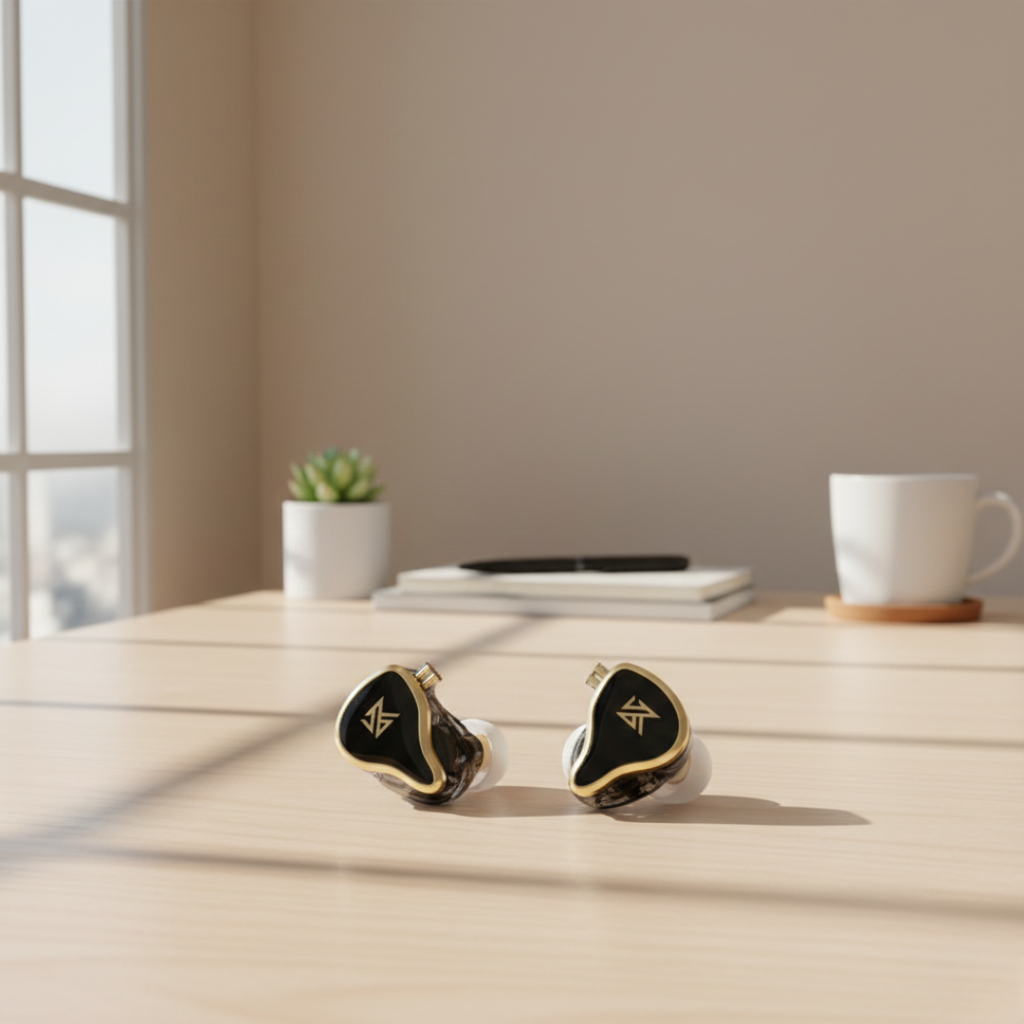 KZ ZAS Hybrid Wired Earphones For HiFi Sound Quality