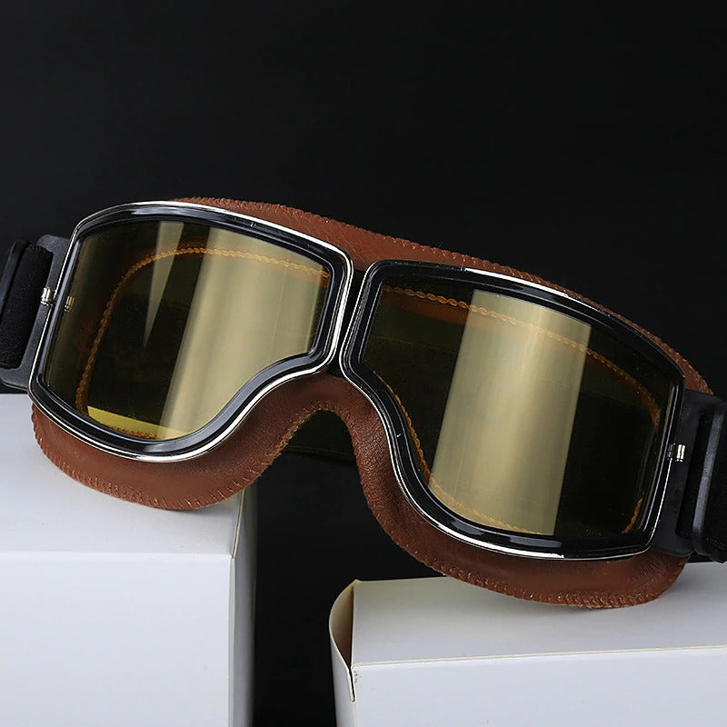 Vintage Motorcycle Goggles | Stylish Protection for Every Ride