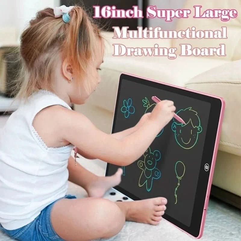 LuminaDraw LCD Drawing Board For Kids, Portable Mess Reduction On The Go