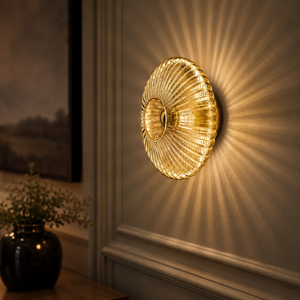 Nástěnné svítidlo Compagnien Glass Globe pro moderní interiéry