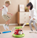 PulsePlay 3-in-1 Kinder-Aktivitätsset Springseil, Ringwurf, Pedal-Rakete für aktives Spielen