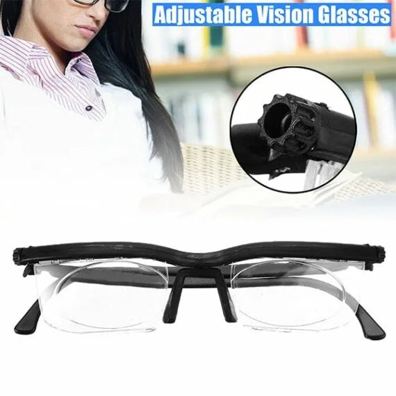 AleraFocus Adjustable Vision Glasses for Near and Far