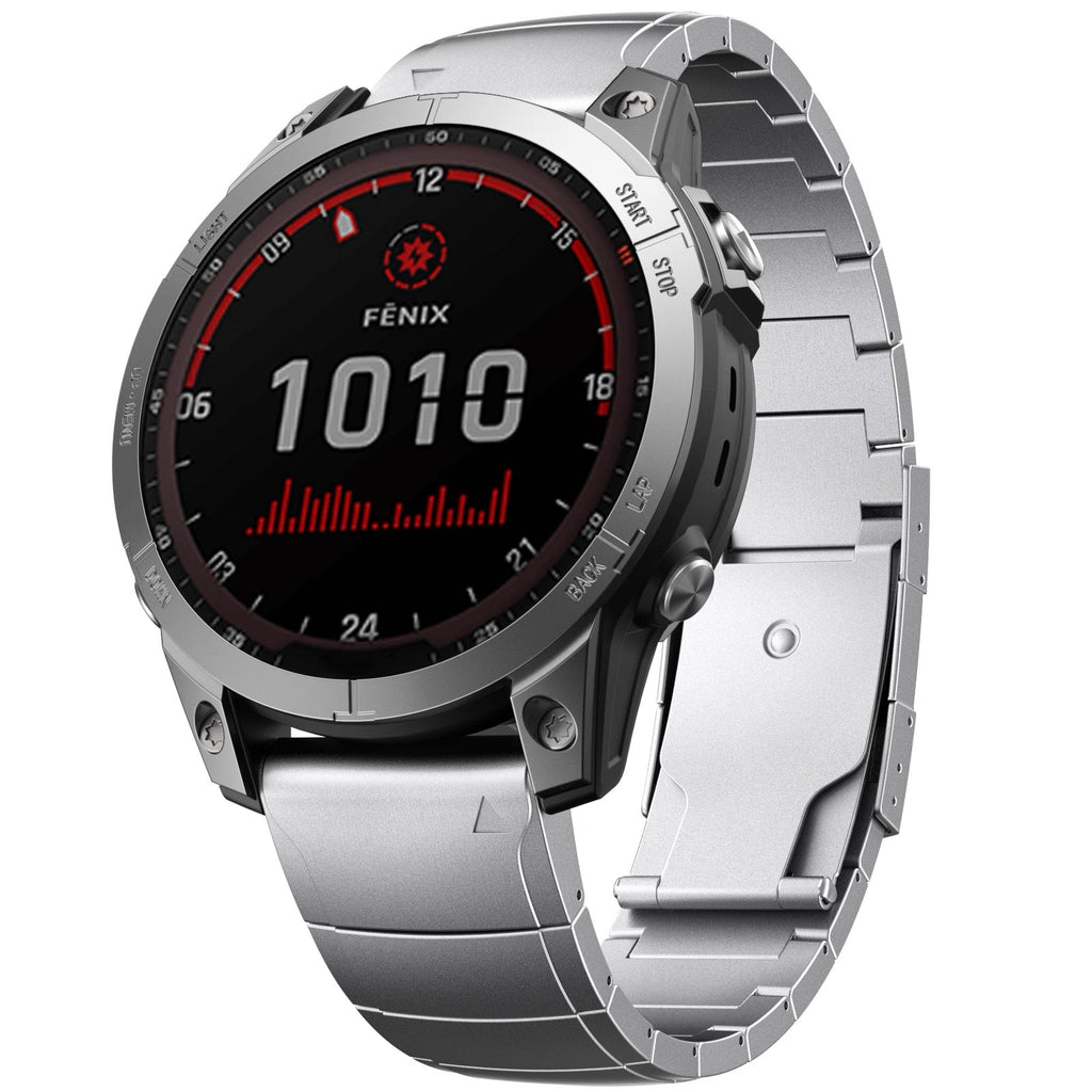 Cinturino Garmin QuickFit Pro in Titanio per Orologi Garmin