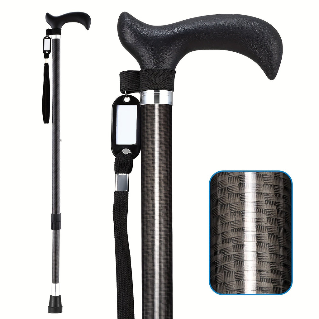 AeroStride Carbon Vandrestav – Ultra Let og Højdejusterbar
