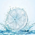 CleanWave™ Tragbarer Ultraschall-Waschautomat