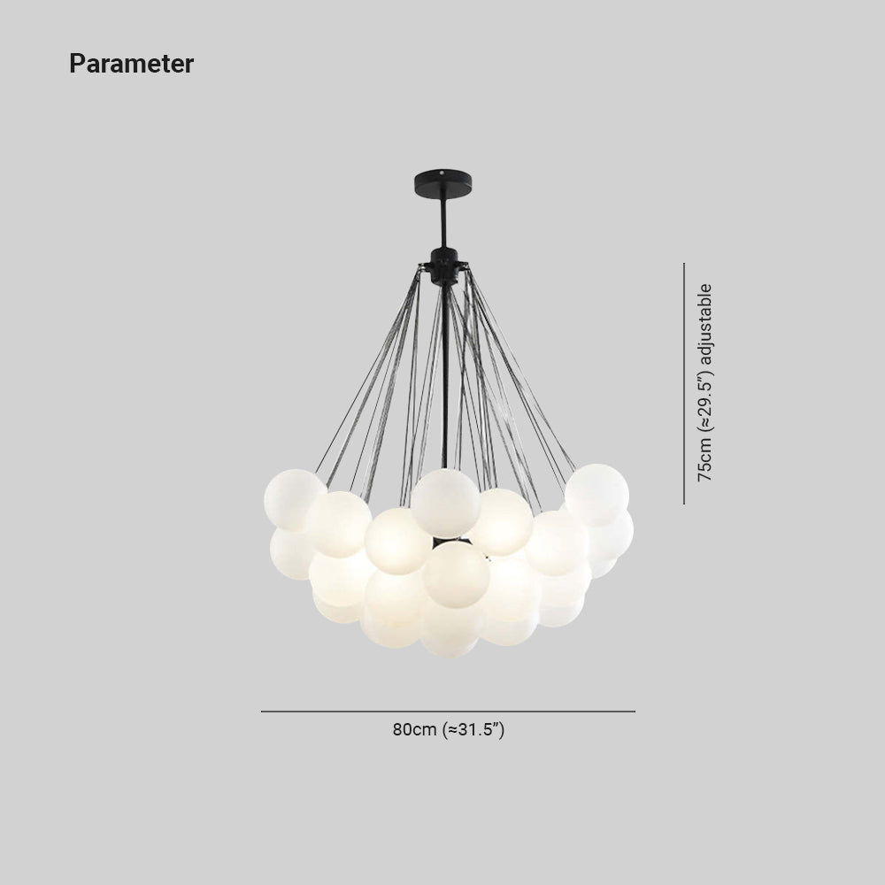 Aurea Designer Pendant Lamp in Metal and Glass for Modern Rooms
