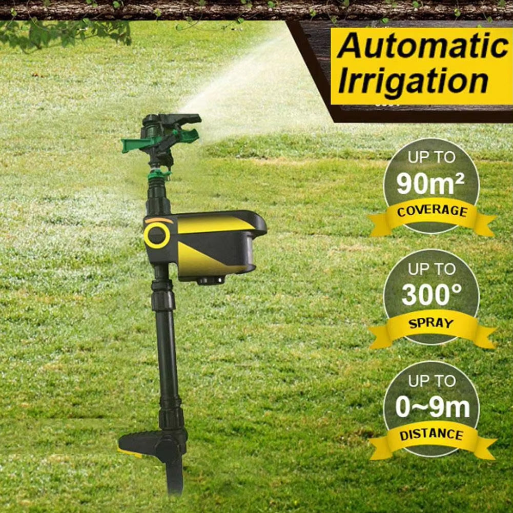 Solar Powered Motion Activated Animal Deterrent Sprinkler