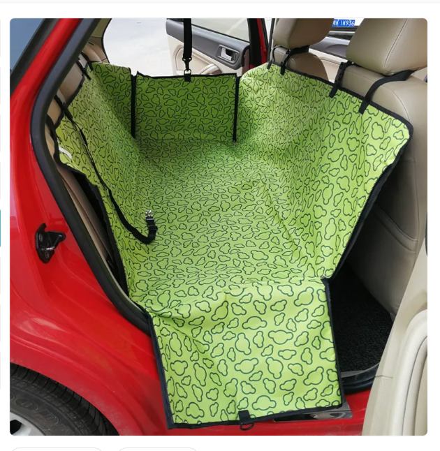 Car Seat Protector With Non Slip Waterproof For Dogs And Cats