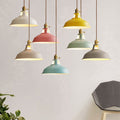 AuroraForge Colorful Barn Shade Pendant Lighting Fixture