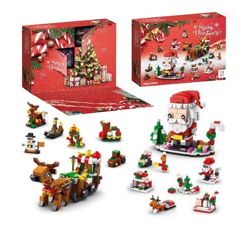 BrightCraft Adventní kalendář: Kreativní stavebnice na Vánoce pro děti od 6 let a výše