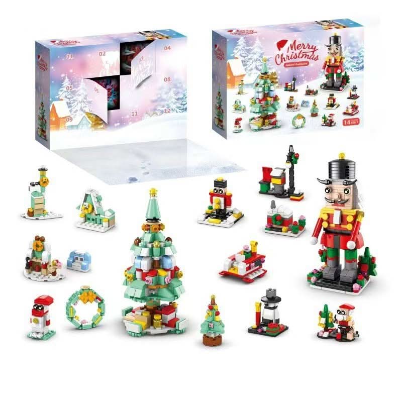 BrightCraft Adventní kalendář: Kreativní stavebnice na Vánoce pro děti od 6 let a výše