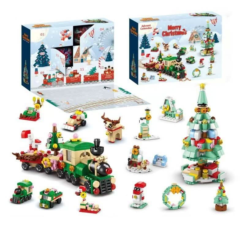 BrightBlocks adventi naptár gyerekeknek: 12 blokk egy ünnepi karácsonyfa díszítéséhez