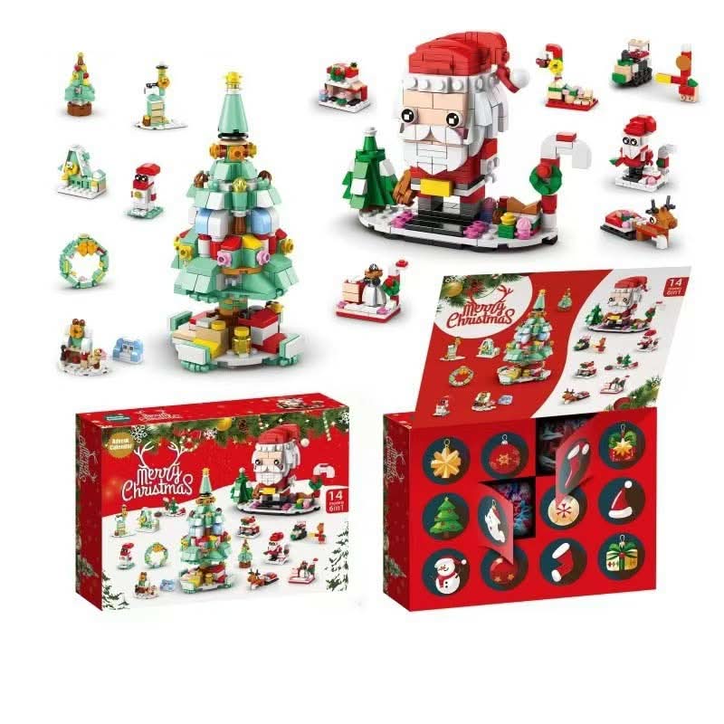 BrightCraft Adventní kalendář: Kreativní stavebnice na Vánoce pro děti od 6 let a výše