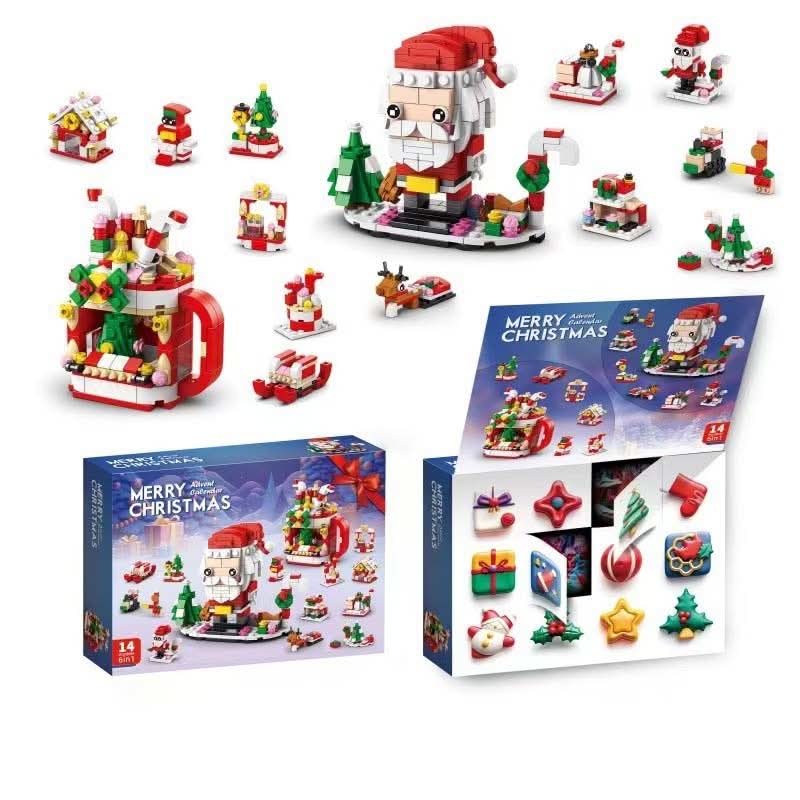 BrightCraft Adventní kalendář: Kreativní stavebnice na Vánoce pro děti od 6 let a výše