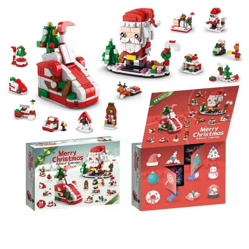 BrightCraft Adventní kalendář: Kreativní stavebnice na Vánoce pro děti od 6 let a výše