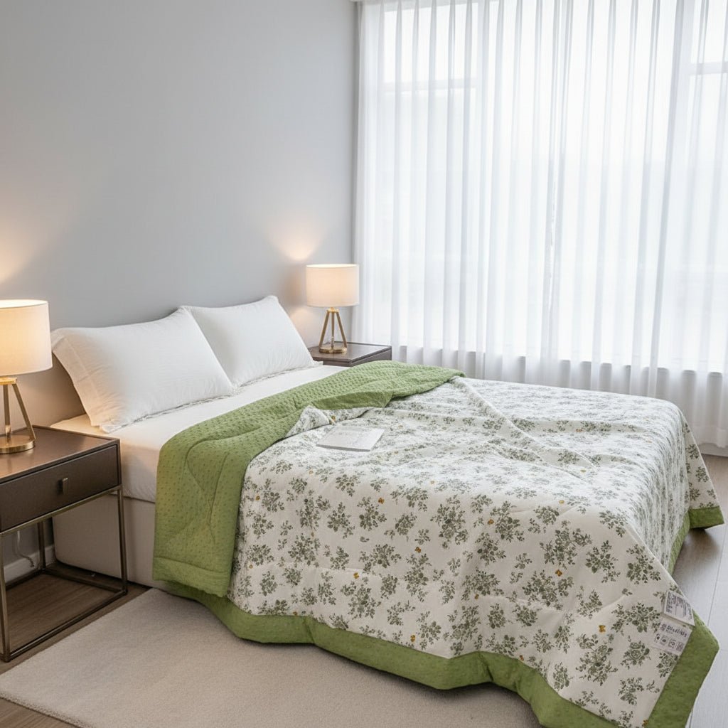 FRESHPETAL Summer Blanket With Gentle Elegance For Calm Nights
