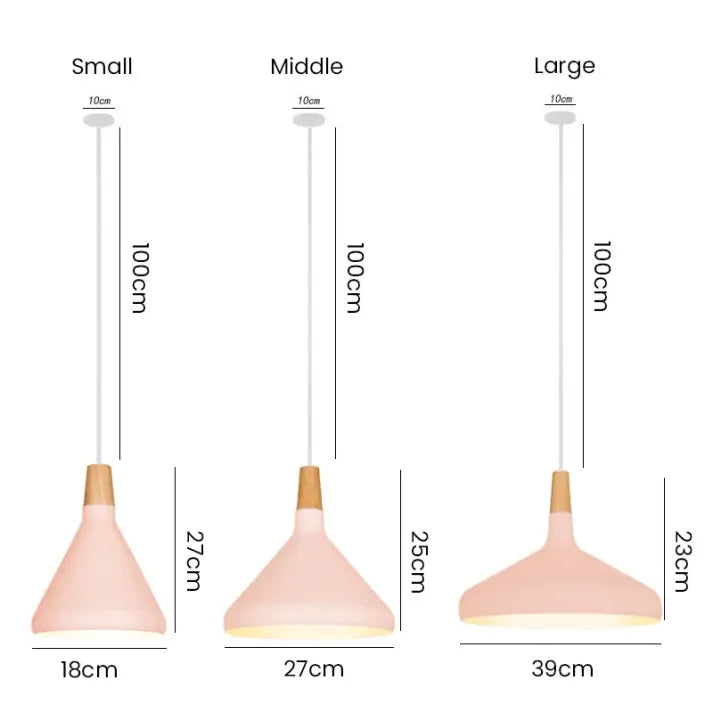 Lumiere | Kúpos Macaron Inspirálta Fém Függeszték