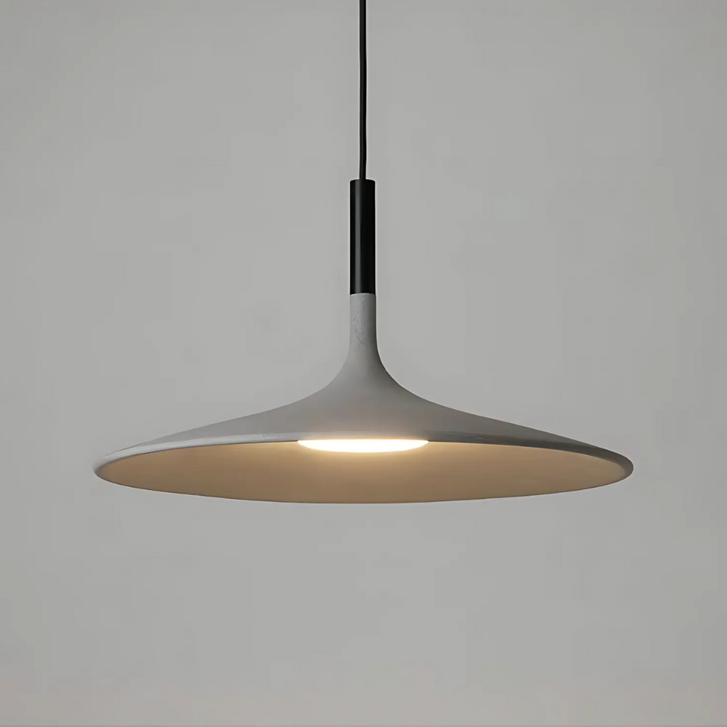 LyraStone håndstrikket pendellampe med naturlig LED-lys