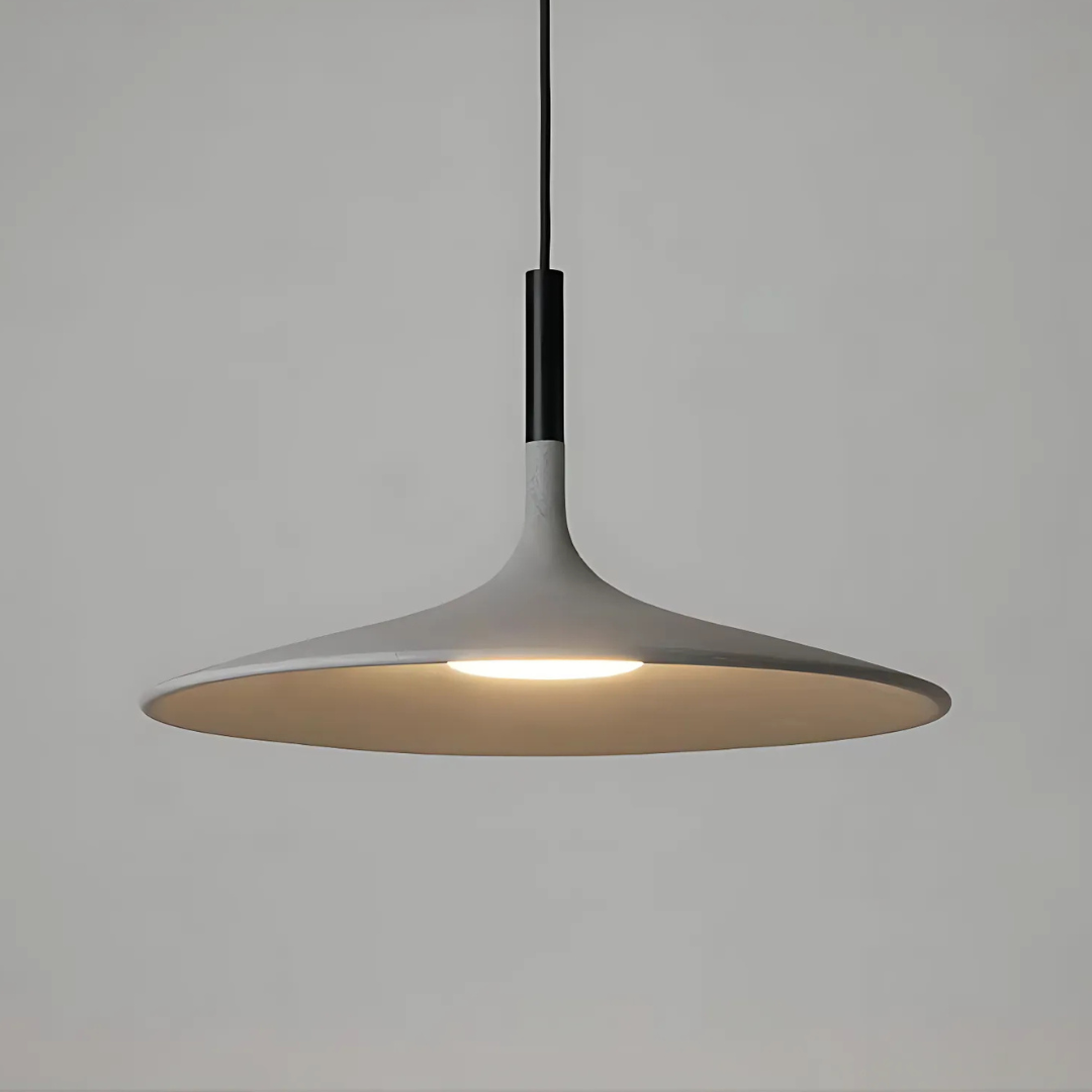 LyraStone håndstrikket pendellampe med naturlig LED-lys