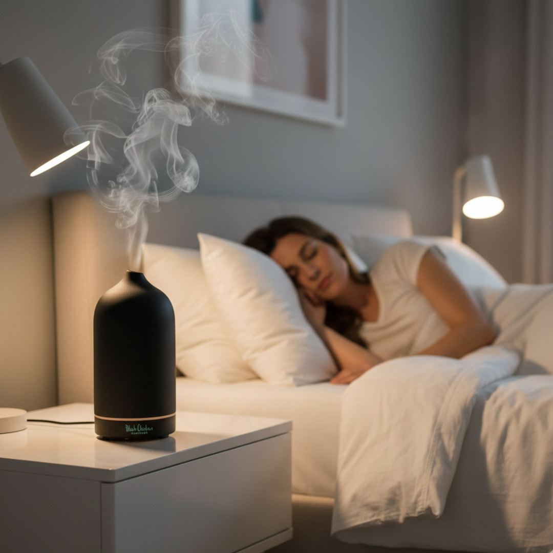 Ultrazvukový difuzér v kompaktní formě pro aromaterapii