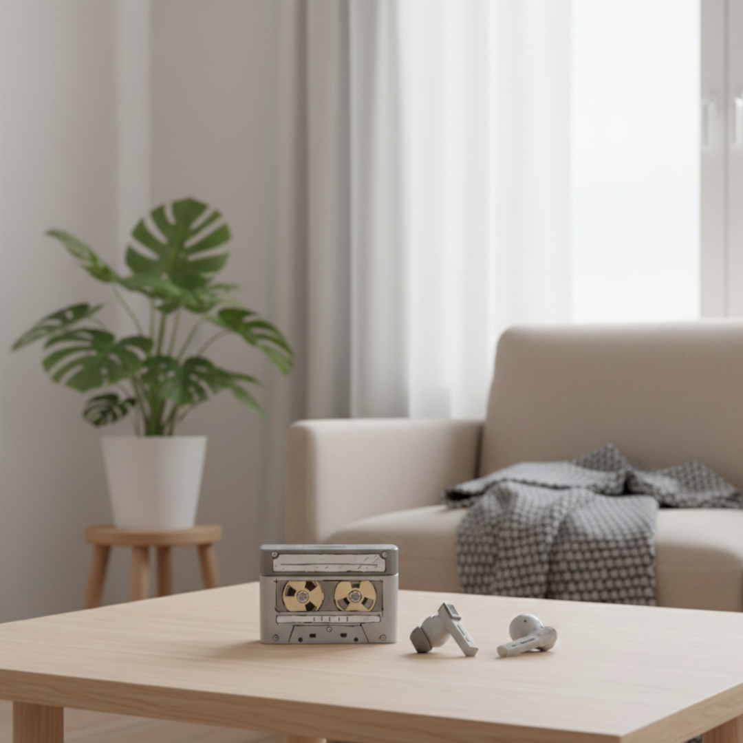 Auricolari completamente wireless dell’età dell’oro con cancellazione attiva del rumore | compagnien