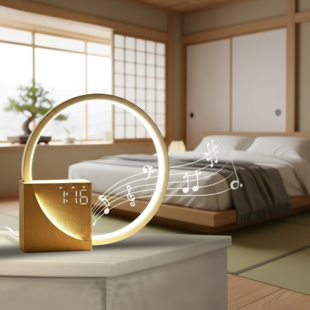 Bedside Lamp With White Noise For Peaceful Sleep Nightlight