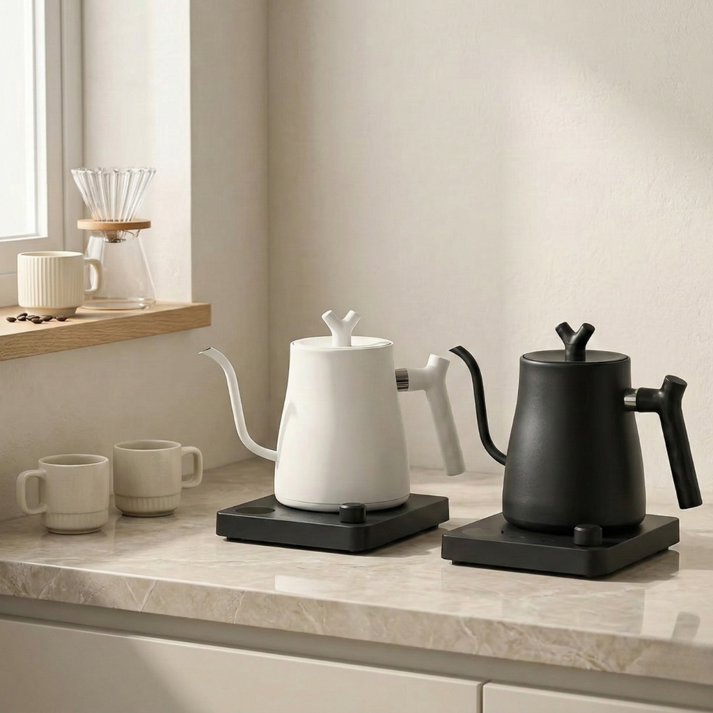 Precision Brew Gooseneck Kettle With Temperature Control