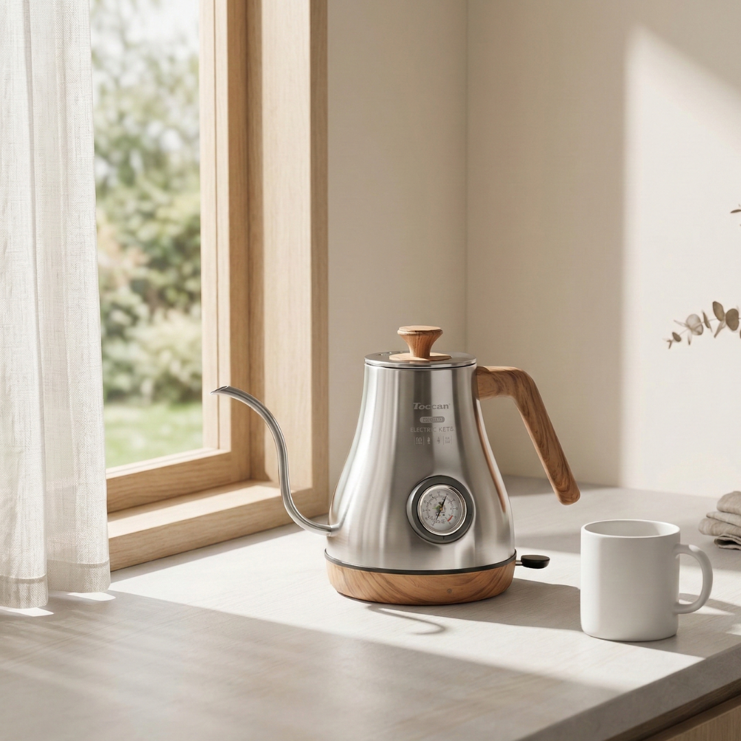 Electric Kettle In Stainless Steel With Rapid Boil