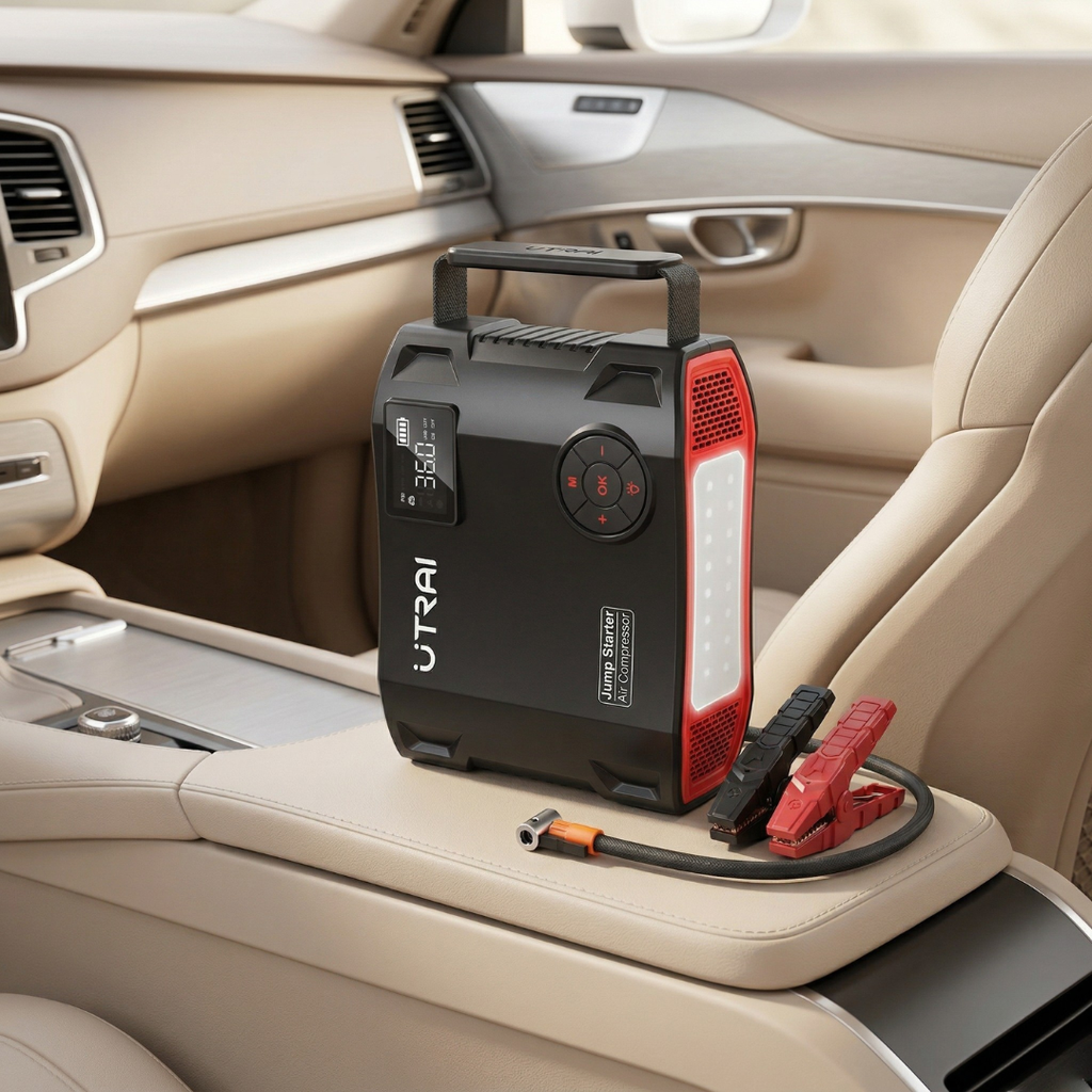 UTRAI 2000A Jump Starter Power Bank Portable Car Emergency Kit