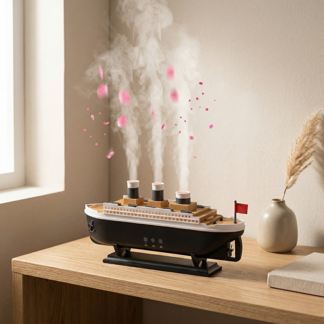 Remote Controlled Smart Humidifier For Home Comfort And Ambience