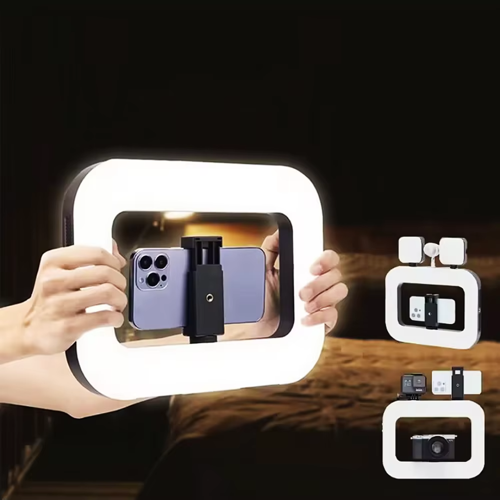 Handheld Portable LED Light Ring For Photography And Video