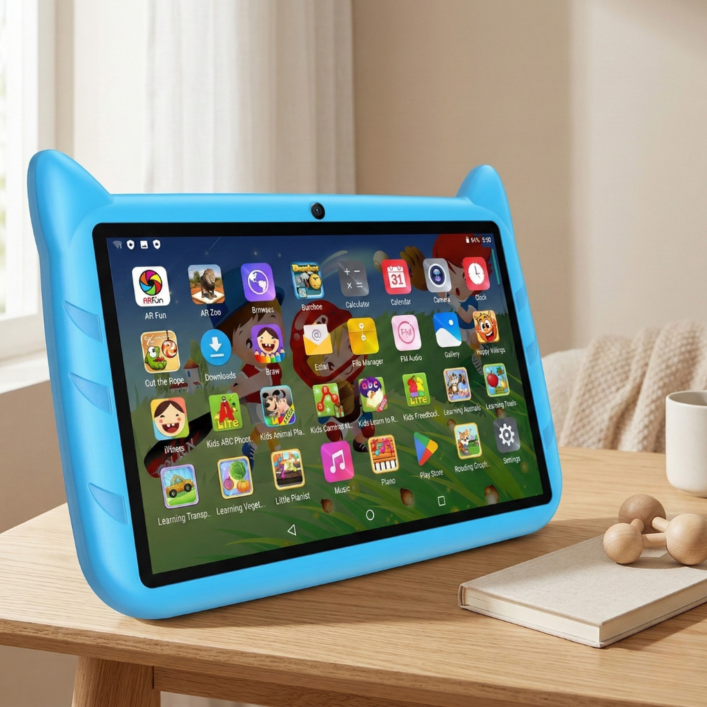 7-Zoll Android Kinder-Tablet mit erweiterbarem Speicher
