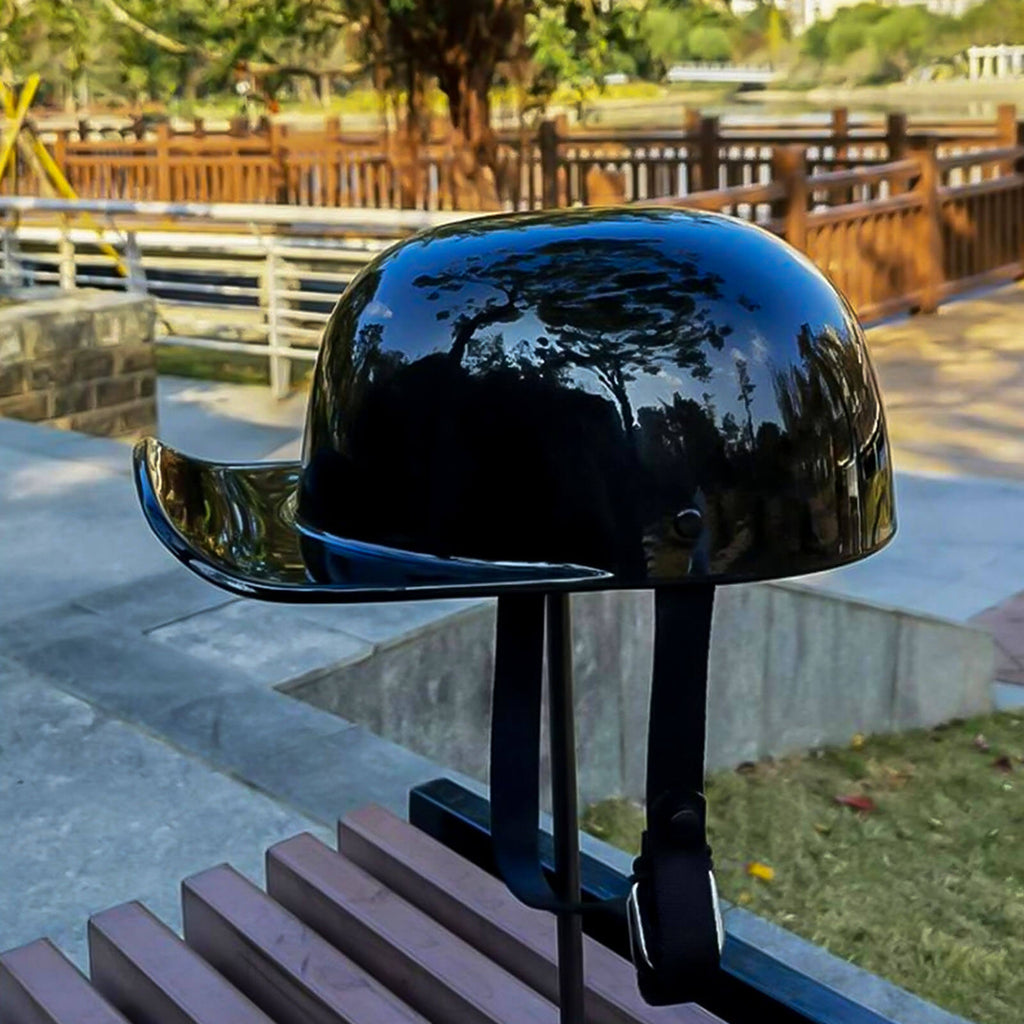 Kask motocyklowy w stylu czapki z daszkiem - zatwierdzony przez DOT