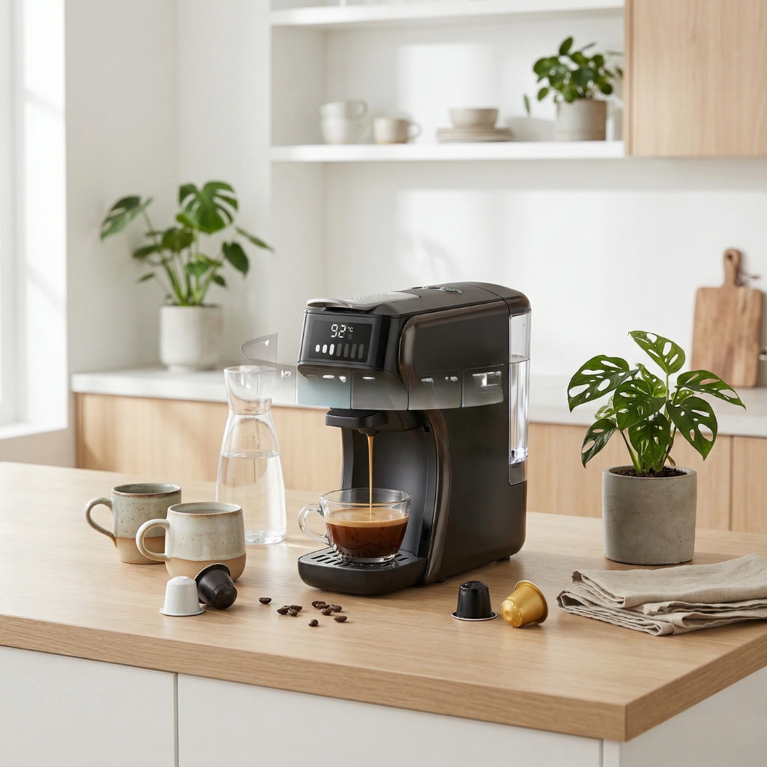 Versatile All-In-One Coffee Maker For Hot Or Cold Brew