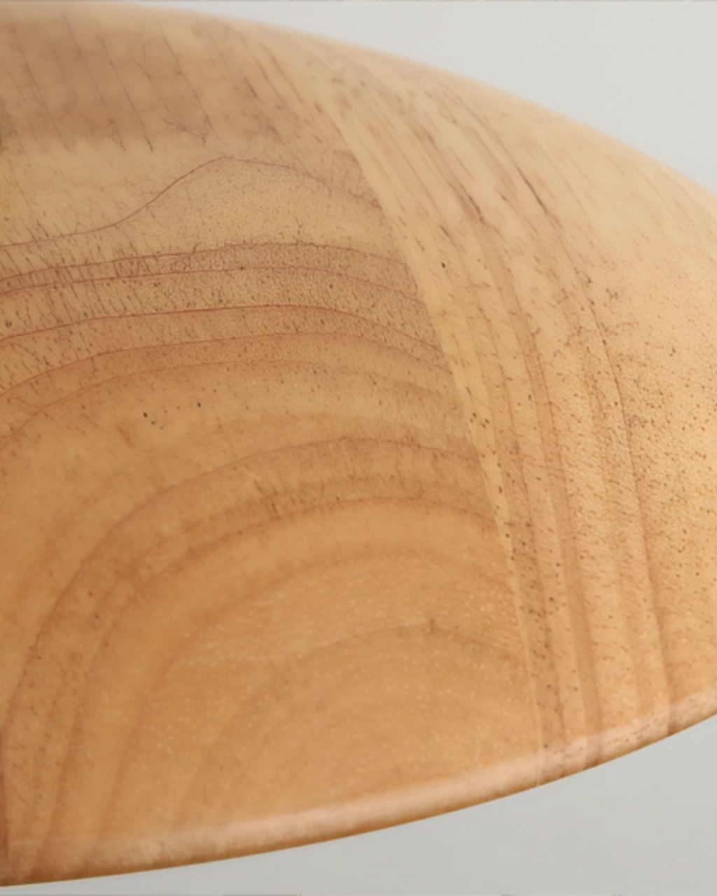 Norumi | Pendant Light with Slim Wooden Shade in Japandi Zen Style | Orntli