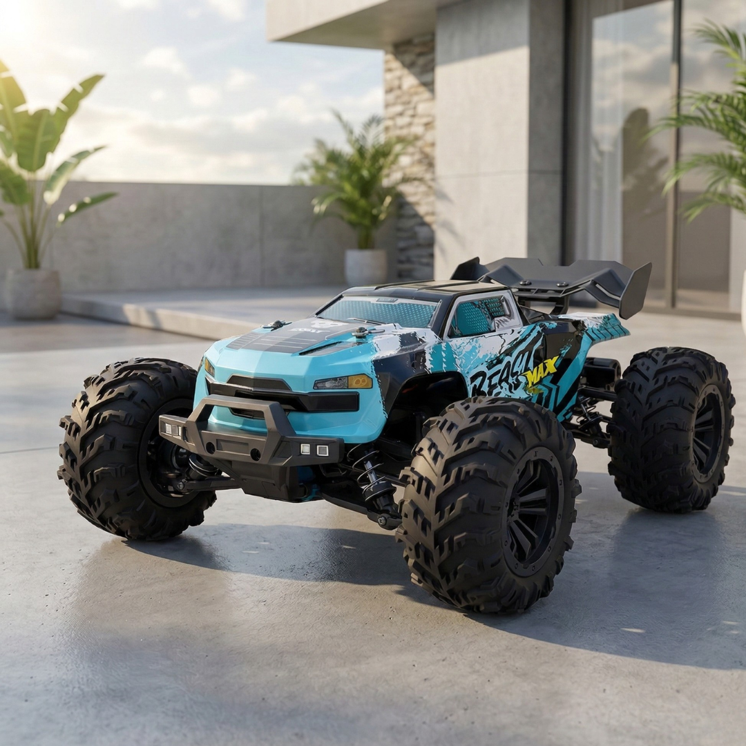 1:16 Scale Brushless 4WD RC Off-Road Truck With Remote Control