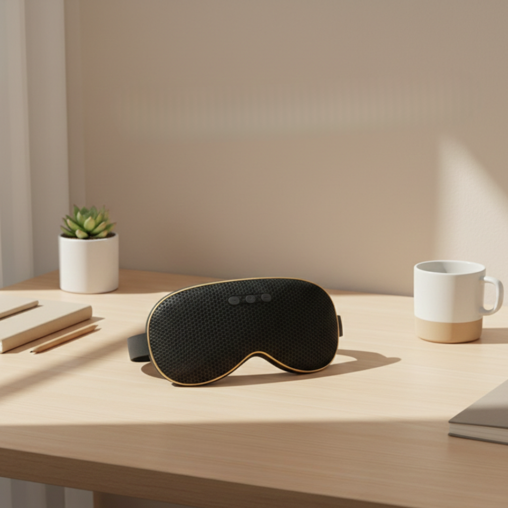 Bluetooth med lyd øjenmaske rejsetilbehørspakke