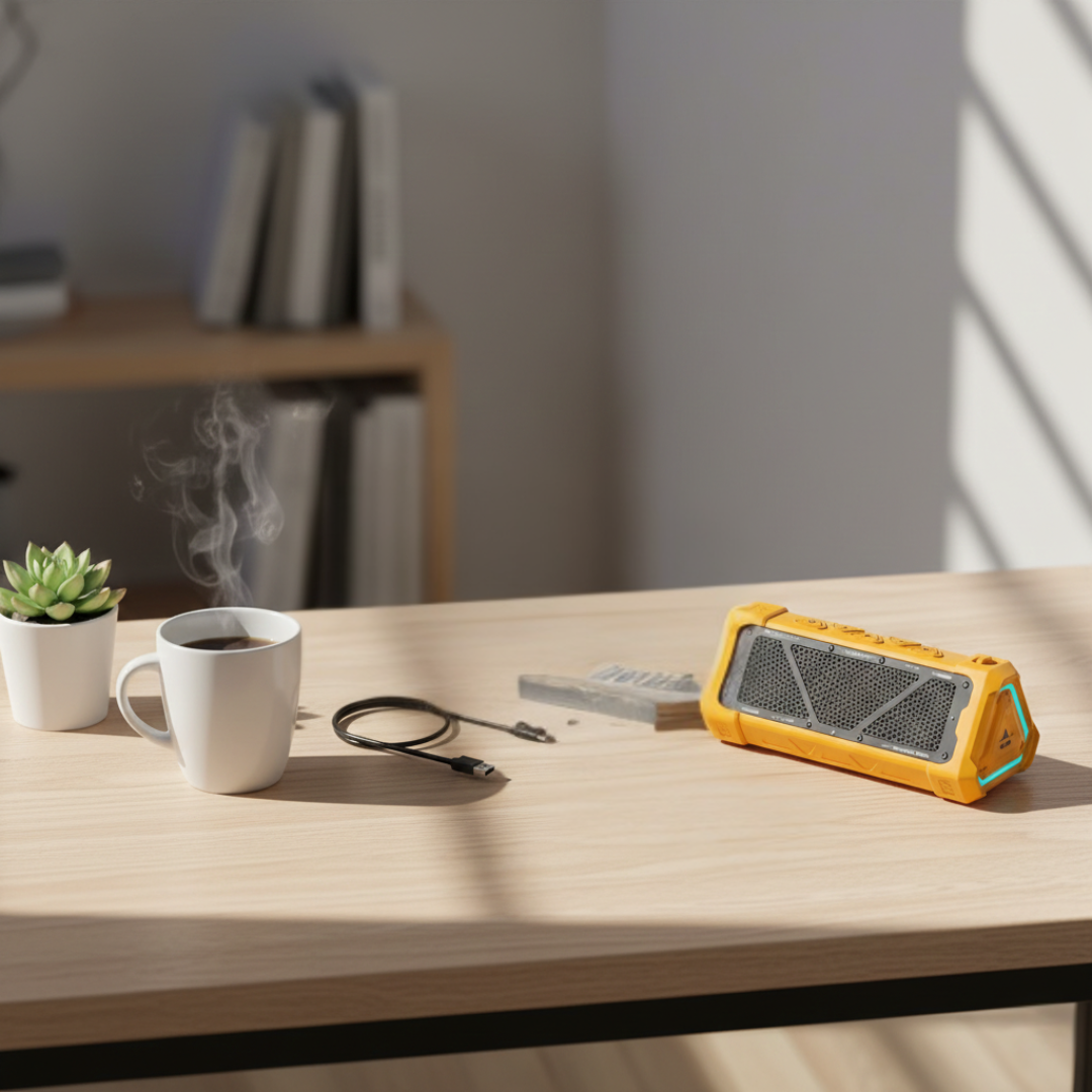 RGB Speaker For Outdoor Bluetooth Audio On The Go Everyday