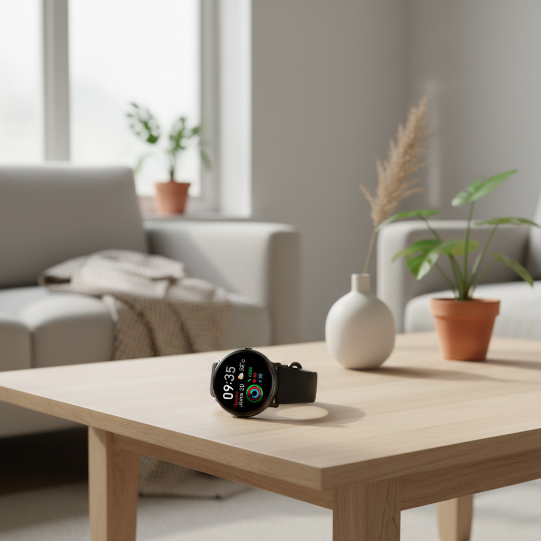 AMOLED Smartwatch With Bluetooth Calling Stainless Steel Waterproof Design